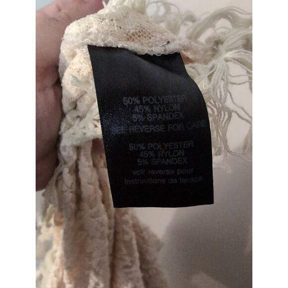 Patterson J. Kincaid originals lace coquette tassel shirt - Picture 6 of 7